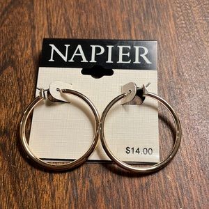 3/$30 Napier Gold Hoops